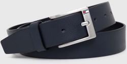 Tommy Hilfiger bőr öv sötétkék, férfi, AM0AM08363 - sötétkék 115
