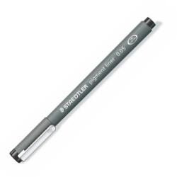 STAEDTLER Liner, 0, 05 mm, STAEDTLER „Pigment Liner, negru
