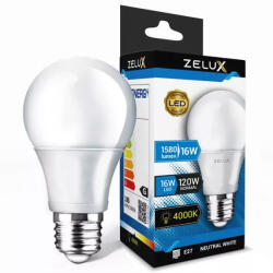 ZELUX Led Globe A70 16W E27 4000K Gömb izzó (BCHTZXG16WNW)