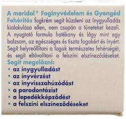 Meridol Gentle White fogkrém 75ml - herbadiszkont