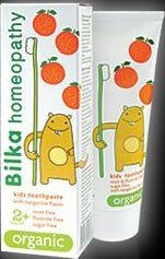 Bilka Homeopathy fogkrém - kids 6+, málna 50ml