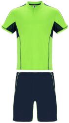 Roly Set echipament sportiv unisex Boca, fluor green/navy blue (CJ034622255)