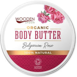 Wooden Spoon bio testápoló vaj (rózsás kényeztetés) 100ml