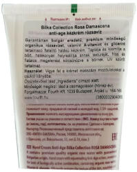 Bilka Collection kézkrém - öregedésgátló, damaszkuszi rózsa 100ml