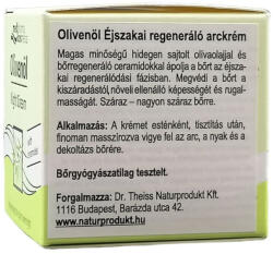 Olivenöl éjszakai regeneráló arckrém 50ml