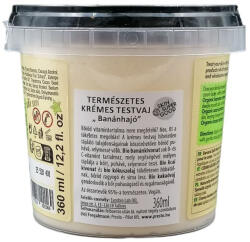 Planeta Organica Skin Super Good természetes "Banana Split" krémes testvaj 360ml