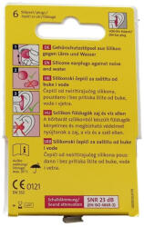 Protina Pharma Ohropax Silence szilikon füldugó 6db