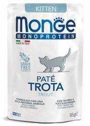 Monge Monoprotein Kitten Cat Paté Trout - пауч за подрастващи котенца до 1 година с пъстърва и картофи - 85 гр, Италия - 3727
