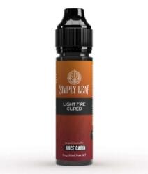 Simply Leaf Aroma Vape Simply Leaf Virginia Light Fire Cured, Sticla Longfill 60ml Umpluta cu 15ml Lichid Concentrat Extras din Tutun Organic, Macerat la Rece Lichid rezerva tigara electronica
