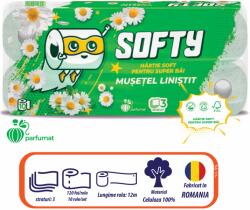 SOFTY Hartie igienica parfumata Softy Musetel Linistit 3str. 10 buc/set