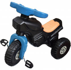 NOVOKIDS Motocicleta cu pedale pentru copii, Tricicleta cu pedale NOVOKIDS Apacchi, Negru (mt-sis-h1)