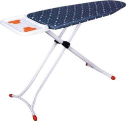 HARBINGER Masa de calcat Premium Harbinger® Starboard, Pentru fier si statie de calcat, Suprafata 46X126 cm, Inaltime 80-105 cm, Multicolor (HRSTARBOARD)