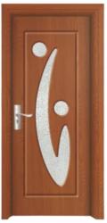 Novo Doors Usa Interior din MDF Novo Doors ND70, Cadru din Lemn Masiv, Geam Sablat, KIT COMPLET, Toc , Manere si balamale incluse (ND70)