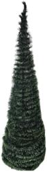 NOVOKIDS Brad artificial de Craciun pliabil NOVOKIDS Pop-up Tree, Cu ace lungi, Coroana bogata, Inaltime 120 cm, Suport inclus, Pom de Craciun, Ecologic, Verde (NKPOPUPGREEN120)