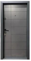 NOVO DOORS Usa metalica de apartament cu izolatie si vizor Novo Doors First Class NDS304, Deschidere Stanga Dreapta, Dimensiune 200X88 cm, Tabla 12 mm, Kit complet, Gri antracit (NDS304)