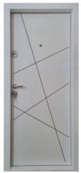 NOVO DOORS Usa metalica de apartament cu izolatie si vizor Novo Doors First Class NDFC20, Deschidere Stanga Dreapta, Dimensiune 200X88 cm, Tabla 12 mm, Kit complet, Alb (NDFC20)