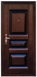 NOVO DOORS Usa metalica de exterior cu izolatie si vizor Novo Doors ND5001S , deschidere stanga dreapta, 1 yala, dimensiuni multiple, tabla 0.5 mm, balamale si clanta incluse, toc de 7 centimetri, pentru case, (