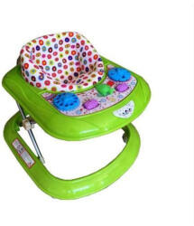 NOVOKIDS Premergator reglabil in 3 trepte Taspinar , jucarie interactiva, plastic rezistenta superioara, Verde (TASGREEN)