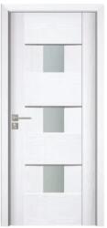 Novo Doors Usa Interior din MDF Novo Doors ND06 LUX PREMIUM, Cadru din Lemn Masiv, KIT COMPLET, Toc Reglabil de 10 CM INCLUS, Plinta pe Ambele Parti (ND06)