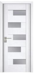 Novo Doors Usa Interior din MDF Novo Doors ND05 LUX PREMIUM, Cadru din Lemn Masiv, KIT COMPLET, Toc Reglabil de 10 CM INCLUS, Plinta pe Ambele Parti (ND05) - shopxl