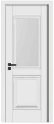 Novo Doors Usa Interior din MDF Novo Doors ND13 LUX PREMIUM, Cadru din Lemn Masiv, KIT COMPLET, Toc Reglabil de 10 CM INCLUS, Plinta pe Ambele Parti (ND13)