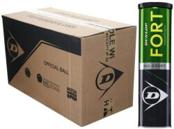 Dunlop Set 72 mingi de tenis Dunlop Fort All Court Originals, pentru toate suprafetele de joc, 18 cutii (DNLFALC72)