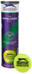 Dunlop Set 4 mingi de tenis Slazenger The Wimbledon Ball Originals, pentru orice suprafata de joc, cutie inclusa (SLAZENGERWIMBLEDON)
