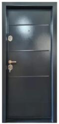 NOVO DOORS Usa metalica de exterior cu izolatie si vizor Novo Doors NDM02 , deschidere stanga dreapta, 1 yala, dimensiuni multiple, tabla 12 mm, balamale si clanta incluse, toc de 7 centimetri, pentru case (NDM0