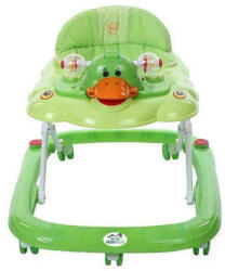 NOVOKIDS Premergator reglabil in 3 trepte NOVOKIDS Duckey, cu melodii, Ratusca, Pliabil, Verde (NKDUCKEYGREEN)