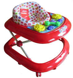 NOVOKIDS Premergator reglabil in 3 trepte Taspinar , jucarie interactiva, plastic rezistenta superioara, Rosu (TASRED)