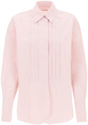 Jil Sander Camasa dama JIL SANDER pleated bib shirt with (J01DL0103 J45002 680L)