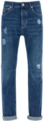 Brunello Cucinelli Blugi barbat BRUNELLO CUCINELLI distressed denim leisure fit jeans for (M0Z37X2340 C1468)