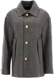 Ami Alexandre Matiussi Palton scurt dama AMI ALEXANDRE MATIUSSI boxy wool and cotton blend jacket (FCO214 WV0056 2004)