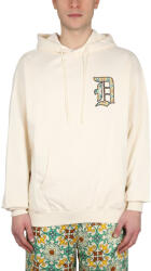 Drole De Monsieur Hanorac barbat DROLE DE MONSIEUR HOODED SWEATSHIRT WITH LOGO (HO125_CO001CREAM)