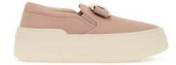 FERRAGAMO Adidasi dama FERRAGAMO new vara rose plate slip-on sneakers (0306060774816 003RS)