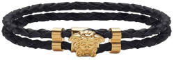 Versace Bratara barbat VERSACE "THE JELLYFISH" LEATHER BRACELET (DG05579_DMTND41O)