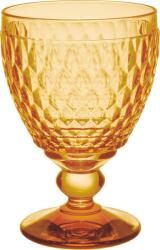Villeroy & Boch Pahar cu picior pentru vin roșu Boston Coloured 300 ml culoare şofran (11-7332-0020) Pahar