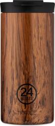 24Bottles Cană termică Travel Tumbler Wood 600 ml (438)