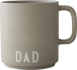 Design Letters Cană cu mâner Favourite Dad gri (10101008CLGRDAD)