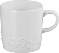 Le Creuset Cană Holly 350 ml albă (80031350100003)