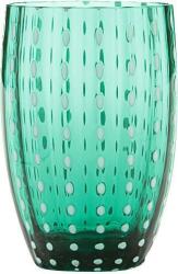 Zafferano Pahar Perle 320 ml verde închis (PR00112) Pahar