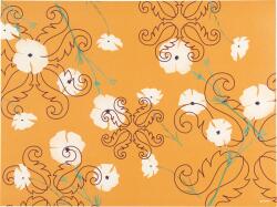 Guzzini Suport pentru farfurie Fusion cu flori 33 x 44 cm chihlimbariu (127902151)