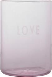 Design Letters Pahar Favourite Love trandafiriu (10106000ROSELOVE) Pahar