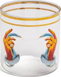 Seletti Pahar Toiletpaper Hands With Snakes 8 cm (15981) Pahar