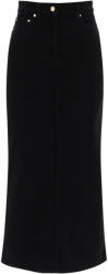 GANNI Fusta dama GANNI corduroy column skirt (F8799 099)