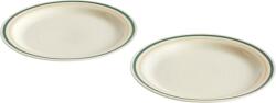 Hay Farfurii de cină Sobremesa 24, 5 cm bej-verde 2 buc (AB612-A430-AC63)
