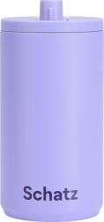 Design Letters Cană de călătorie Design Letters Schatz 350 ml violet (30101019PAIRSCHATZ)