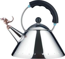 Alessi Ceainic Tea Rex 9093 dragon de aramă mâner negru ediție limitată (9093rex b)