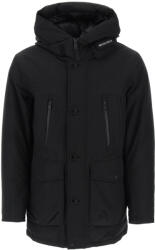 Woolrich Parka barbat WOOLRICH 'arctic' parka in ramar fabric (CFWOOU0866 MRUT0001 BLK)