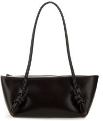 HEREU Geanta de umar dama HEREU BAGUETTE BAG FLECA (FLECWBS23.002.3_DARKBROWN)